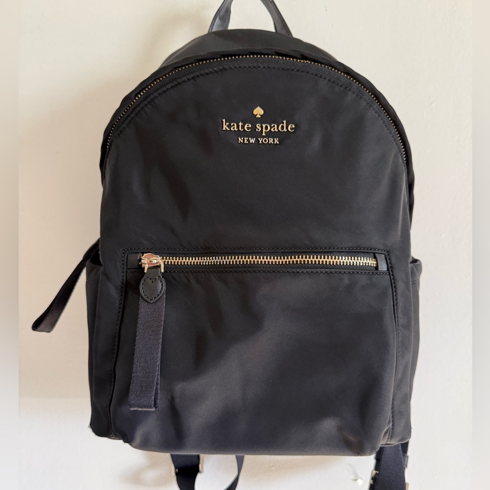 Kate Spade Black Chelsea Medium Backpack